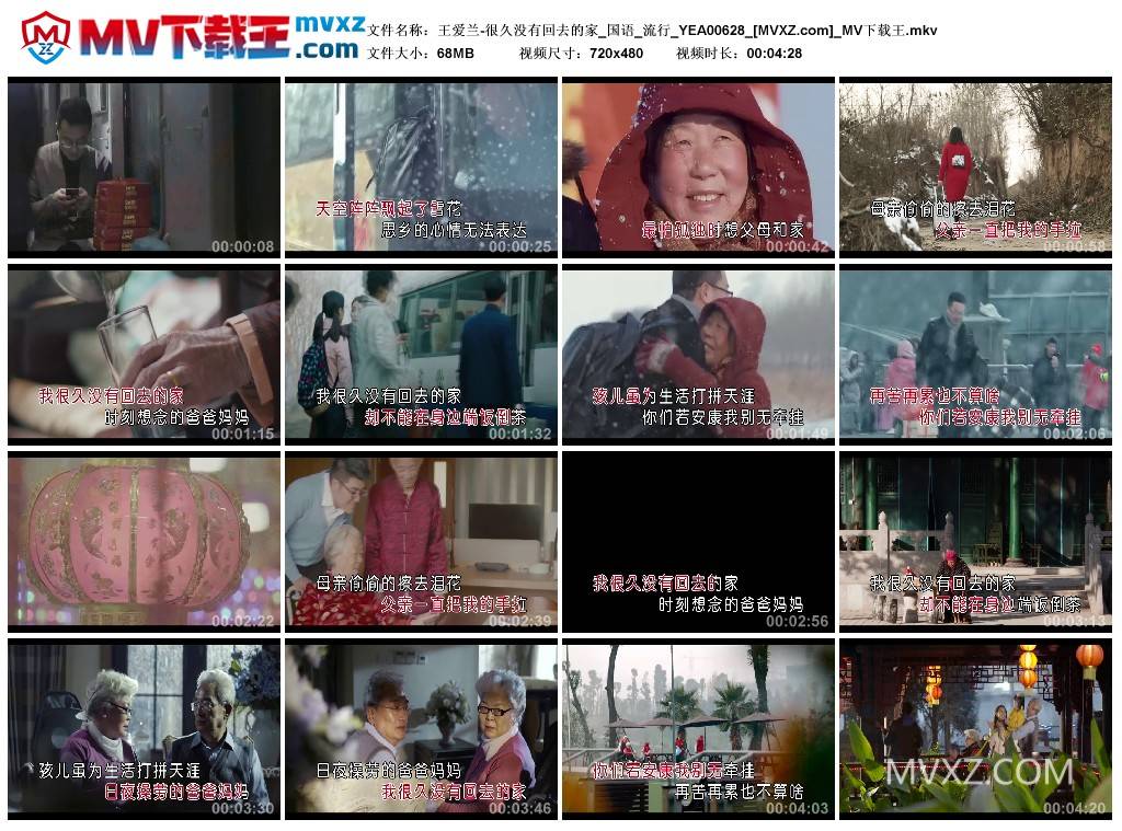 王爱兰-很久没有回去的家_国语_流行_YEA00628